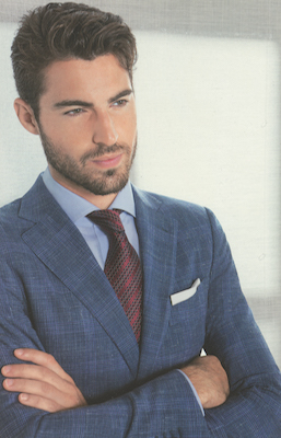 Ivory Double-Breasted Blazer